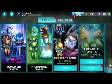 Opening 33 Daily Crystals - Transformers: Forged to Fight
