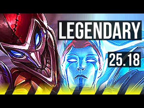 SHACO & Brand vs JHIN & Morgana (ADC) | Legendary | EUW Diamond | 25.18
