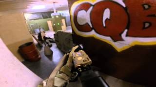 preview picture of video 'Cromwell CQB Airsoft Team Deathmatch Gameplay 1/3/15'