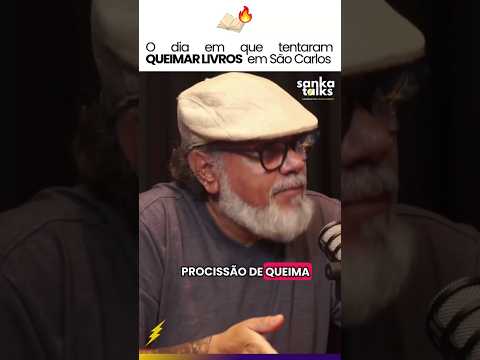 QUANDO A POLÍTICA E A IGREJA CENSURARAM UM LIVRO 📖🔥 #saocarlos #historia #podcast