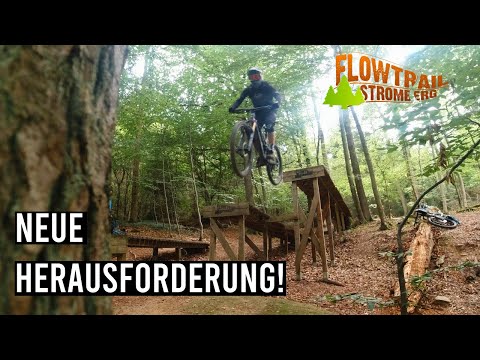 Das erste mal Flowtrail Stromberg - Springen üben? @robbitoppi2.0