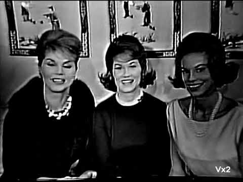 THE McGUIRE SISTERS interview on Person to Person, 1960