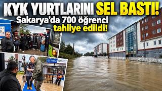 Sakarya’da Yurtlarda Kalan 700 Öğrenci Tahliye Edildi