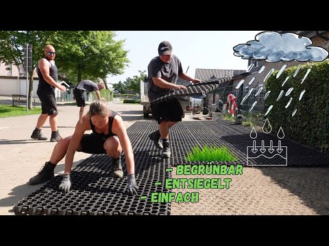 Rasenwaben verlegen | Alternative zum Pflastern | mit Kostenaufstellung!