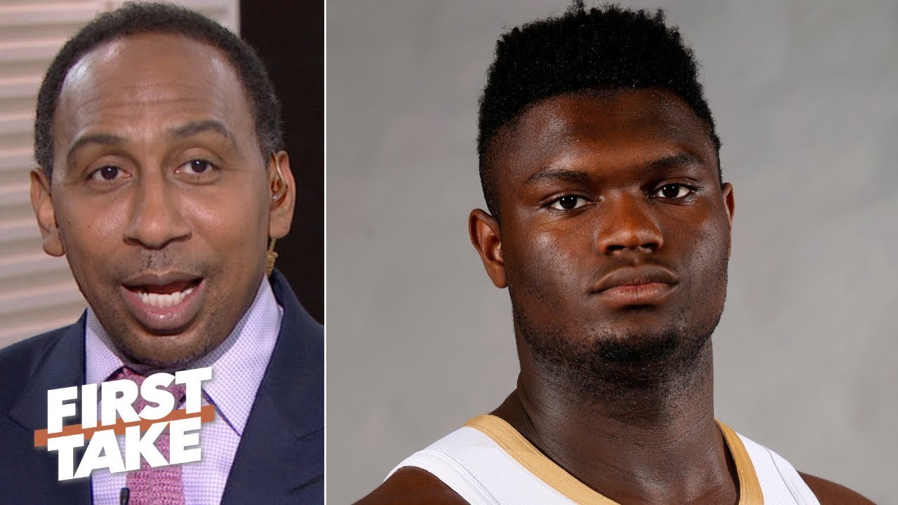 Stephen A. isn’t rushing to crown Zion as Rookie of the Year | First Take