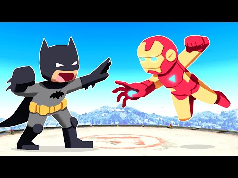 AVENGERS VS JUSTICE LEAGUE In GTA 5!