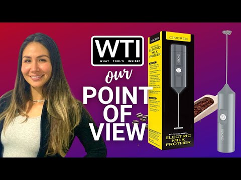 Cincred Milk Frother - WTI product video review