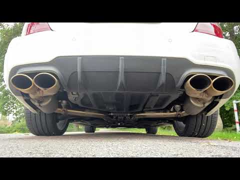 Brutal AMG c63 with FI exhaust!!