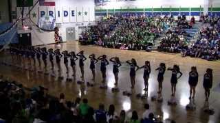 preview picture of video 'Liberty High School Drill Team 2013 Homecoming Assembly'