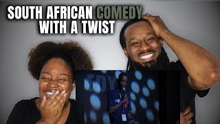 🇿🇦 American Couple Reacts to South African Comedy "Dillan Oliphant Proudly Coloured Comedy"