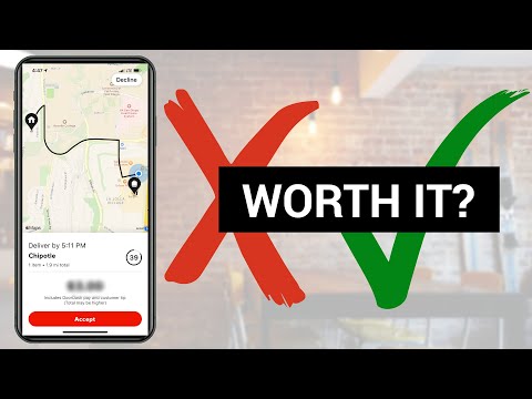 DoorDash Dasher: How To Select Orders