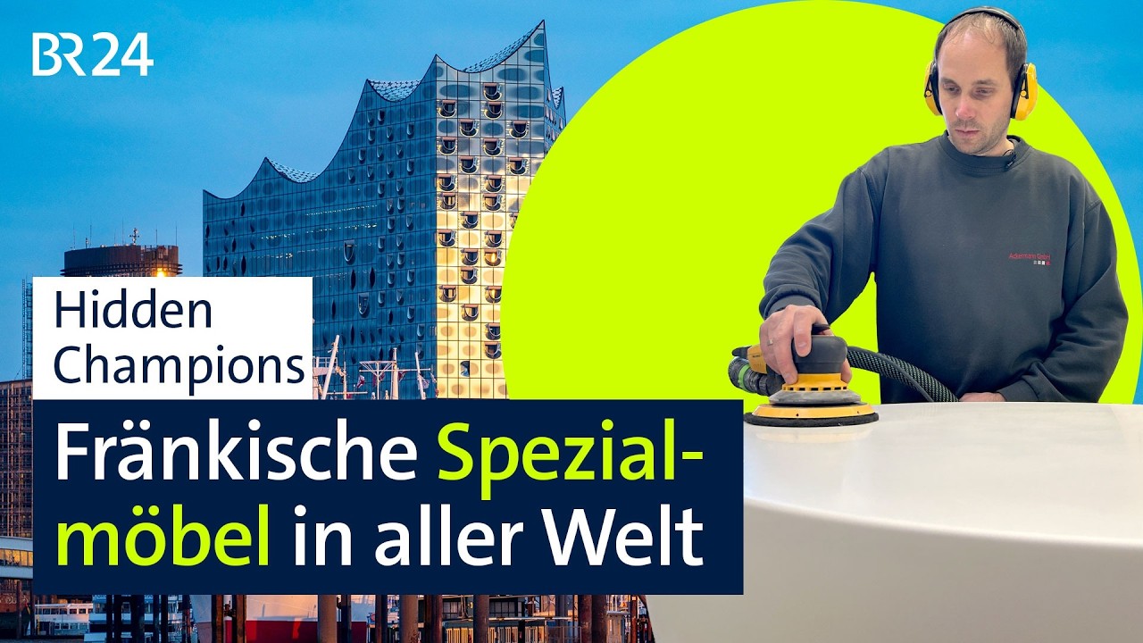 Von Hamburg bis Doha: Schreinerei aus Franken beliefert die Welt | mehr/wert I BR24