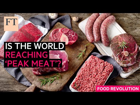 世界正在達到肉類高峰嗎（Is the world reaching ‘peak meat’? | FT Food Revolution）