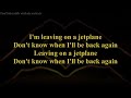 Sonia Spence Jet Plane Lyrics