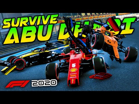SURVIVE ABU DHABI - F1 2020 Extreme Damage Game Mod