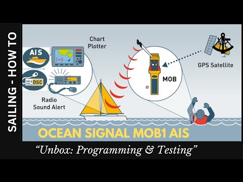 Ocean Signal MOB1 AIS - Programming | Testing ( DSC Test & AIS Transmission Test )