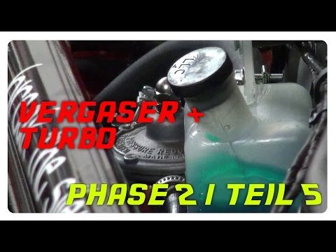 Vergaser + Turbolader Phase 2 / Teil 5 - Wasserladeluftkühler Pumpe und so ....