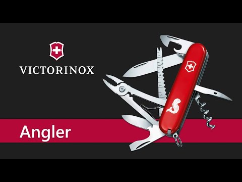 Peilis Victorinox Angler video
