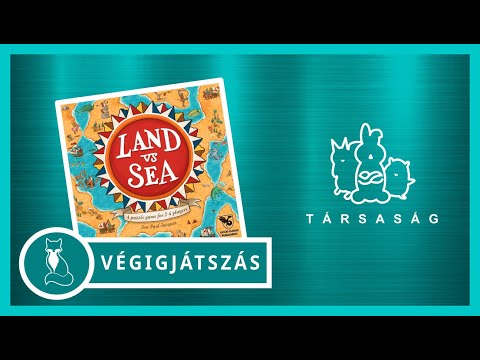 Föld és víz | Végigjátszás (Gameplay) - Társaság - Társasjáték Vlog
