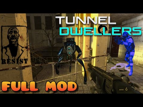 HALF LIFE 2 TUNNEL DWELLERS | Full Mod Walkthrough | No Commentary