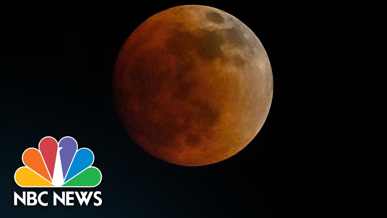 'Blood Moon' Wows Spectators At First Lunar Eclipse Of The Year