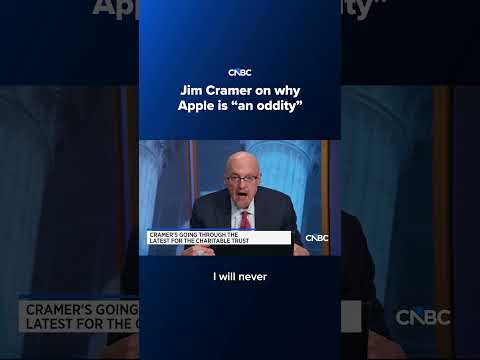Jim Cramer on why Apple is 'an oddity'