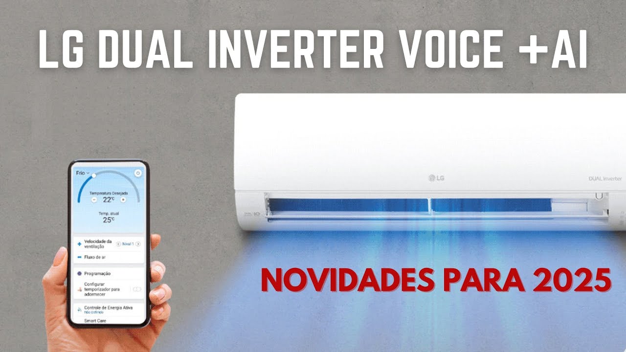 Ar Condicionado LG Dual Inverter Voice +AI (2025)
