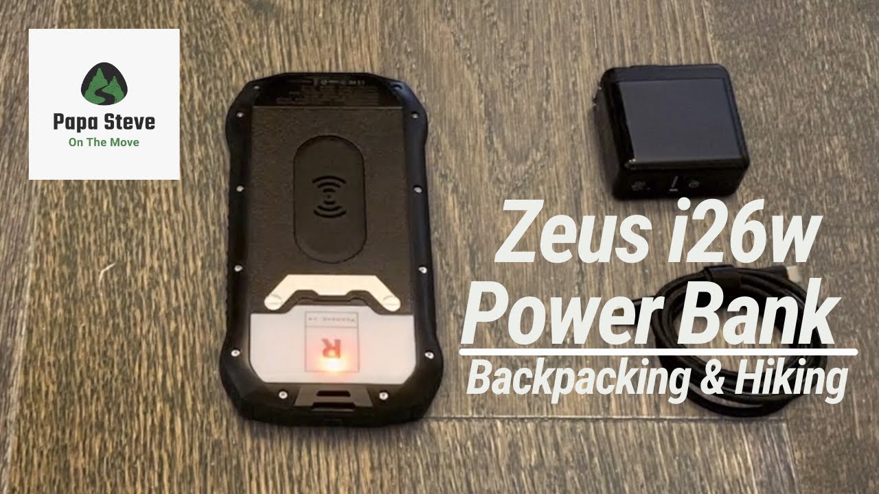 Zeus i26w Solar Power Bank