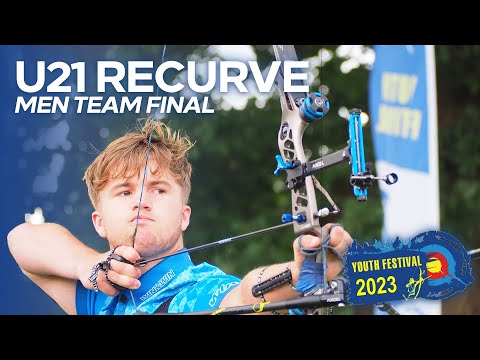 Recurve U21 Men Team Gold Final | Youth Festival 2023