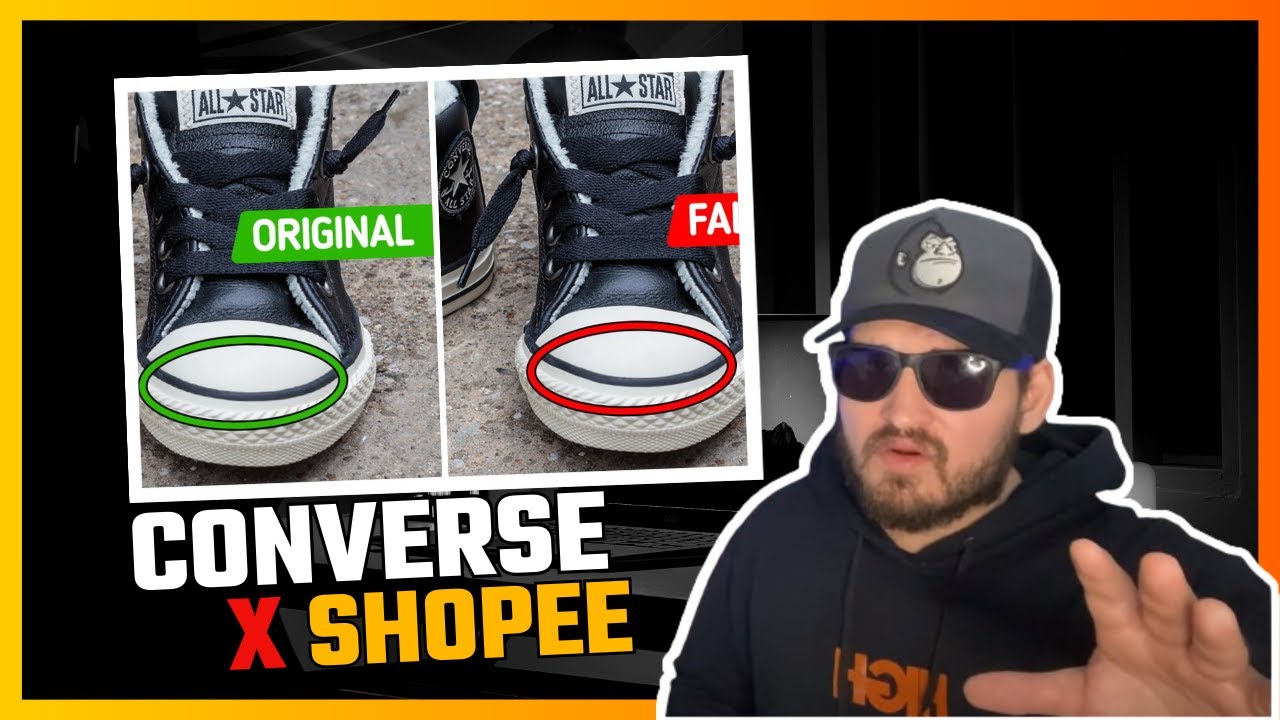 ALL STAR ORIGINAL VS FALSO DA SHOPEE