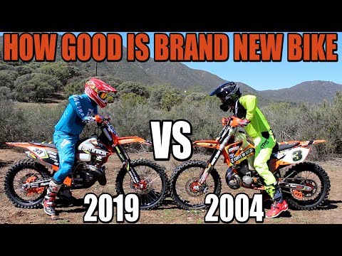 KTM 300 XC  shootout 2004 vs 2019! - Do you need brand new bike?