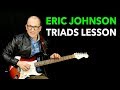 Eric Johnson Triads Lesson - Wide Intervals