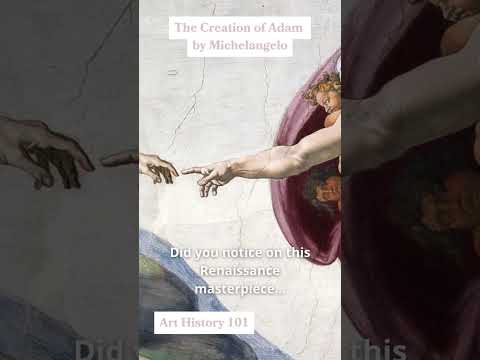 365 days of paintings | Day 17 | The creation of Adam by Michelangelo