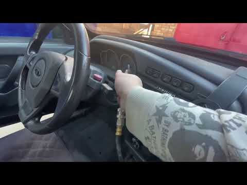 Гаражные будни,ВАЗ 2115 на уборке салона #maxoni #automobile #detailing #car 