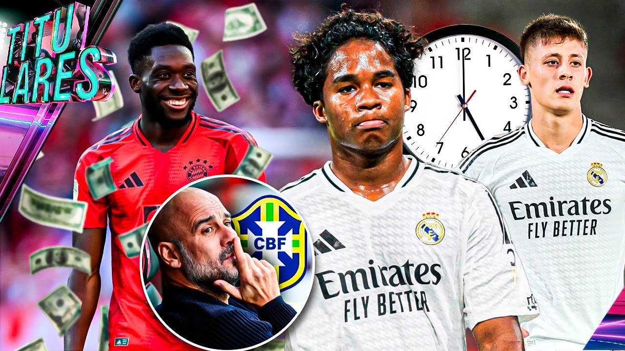 ¿Más minutos a Endrick y Guler? “NO es el objetivo” | Hay oferta por DAVIES | BRASIL tienta a Pep