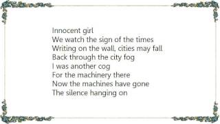 Cliff Richard - Cities May Fall Lyrics