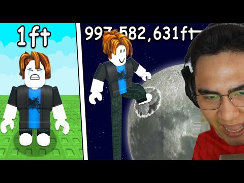 NAGING HIGANTE AKO SA Get Tall and Fall Roblox.