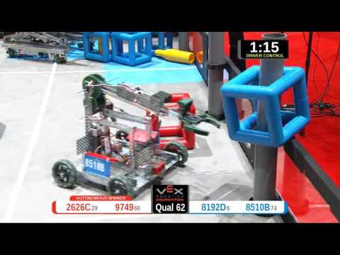 2015 VRC-MS Oppo Q62 -  (2626C 8192D) 53-Opportunity Div-VRC Middle School-VEX Worlds 2015