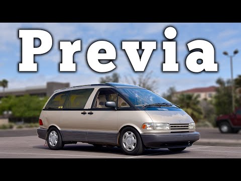 Thumbnail for 1993 Toyota Previa: Regular Car Reviews by Toyota Previa
