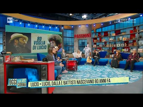 Dalla-Battisti: nati a distanza di un giorno, per sempre nel mito - Oggi è un altro giorno 03/03/202