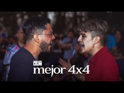 EL MENOR vs. MCMADETUHERMANA: mejor 4x4 🔥 | dem fecha 3