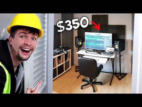 I Built an EPIC Home Music Studio Under $350!