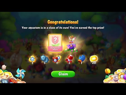 @Fishdom Flower Festival Shop Finished, Got Rewards