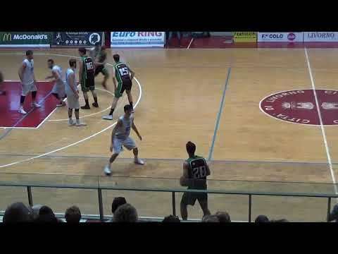 Pielle Livorno vs Endiasfalti Agliana 52-64 1-2 tempo