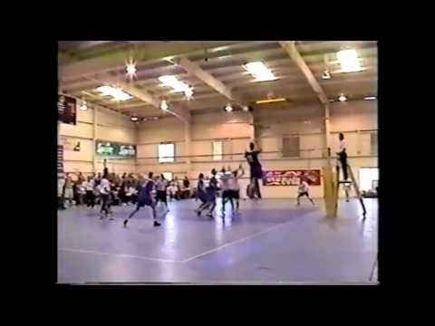 ISF 2002 Volleyball - PUR (BMA) vs Italy Preliminary Round - Mundial Escolar de Volleyball 2002