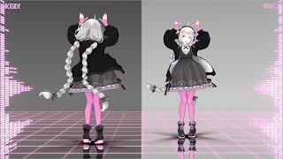 【MMD】ラビットホール [Rabbit Hole][back side ＆ mirror][60fps]【紲星あかりカバー】
