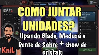 Dica XNERD - COMO JUNTAR UNIDADES & Rank Up do Blade e outros & Show de Cristais | MTC