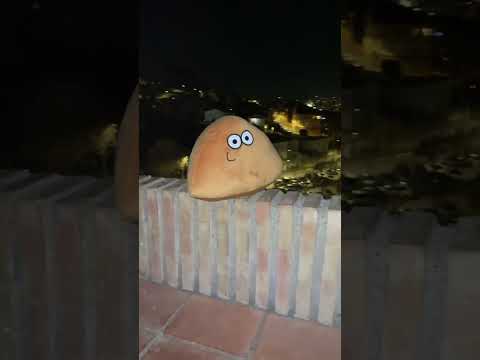 Pou Is Facing His Enemy #plushtoy