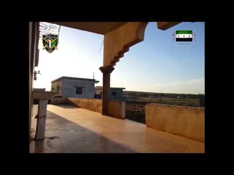 تمشيط قرية السكرية بالقرب من تل الجابية من قبل لواء تبارك الرحمن ضمن معركة وبشر الصابرين