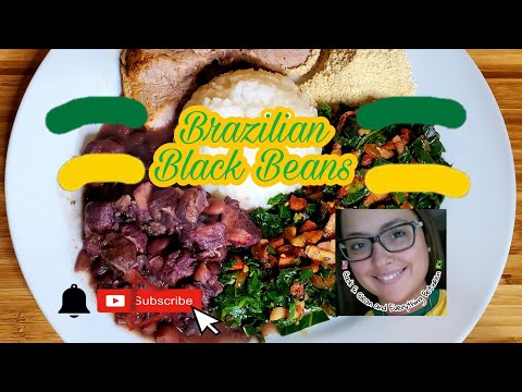 How to Make Black Beans Brazilian Style | Feijao Brasileiro